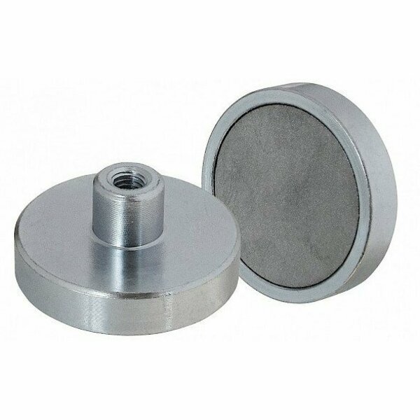 Eclipse Magnetics Ceramic Pot magnet - M8 threaded hole E871